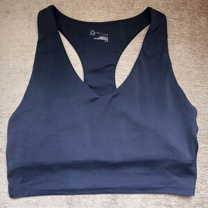 Offline by aerie navy tank crop top